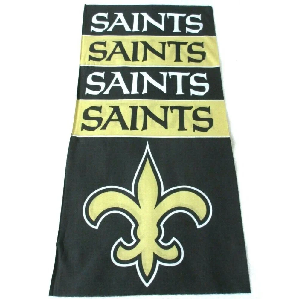 New Orleans Saints NFL Multi Purpose Team SuperDana Neck Gaiter Logo Scarf NWT